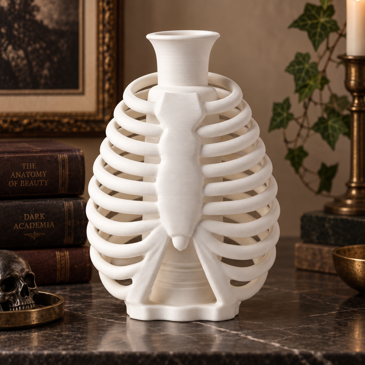 Rib Cage Vase – lifestyle view