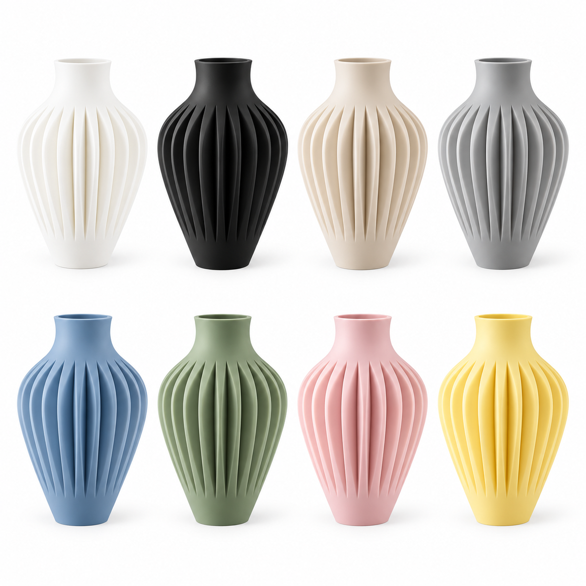 Fluted Vase – additional view