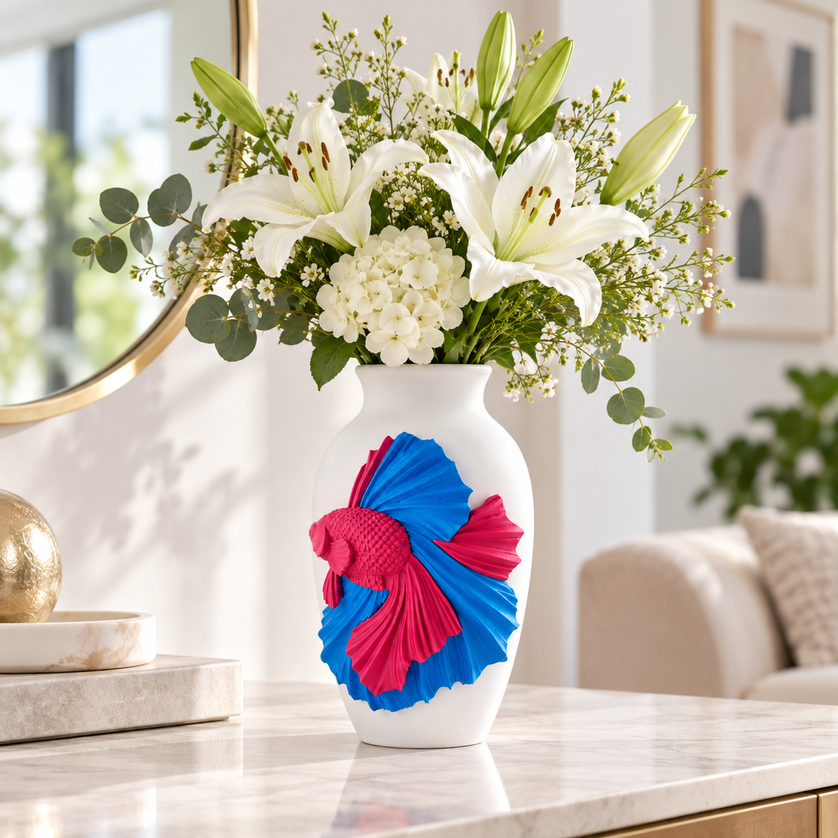 Betta Fish Vase – lifestyle view