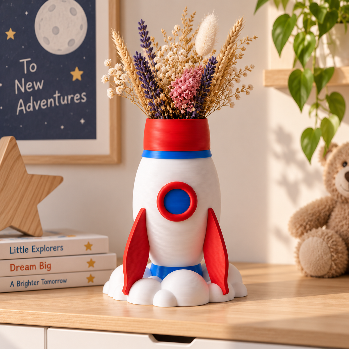 Rocket Vase – lifestyle view