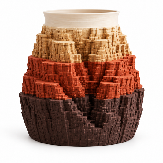 Grand Canyon Layer Vase – product view