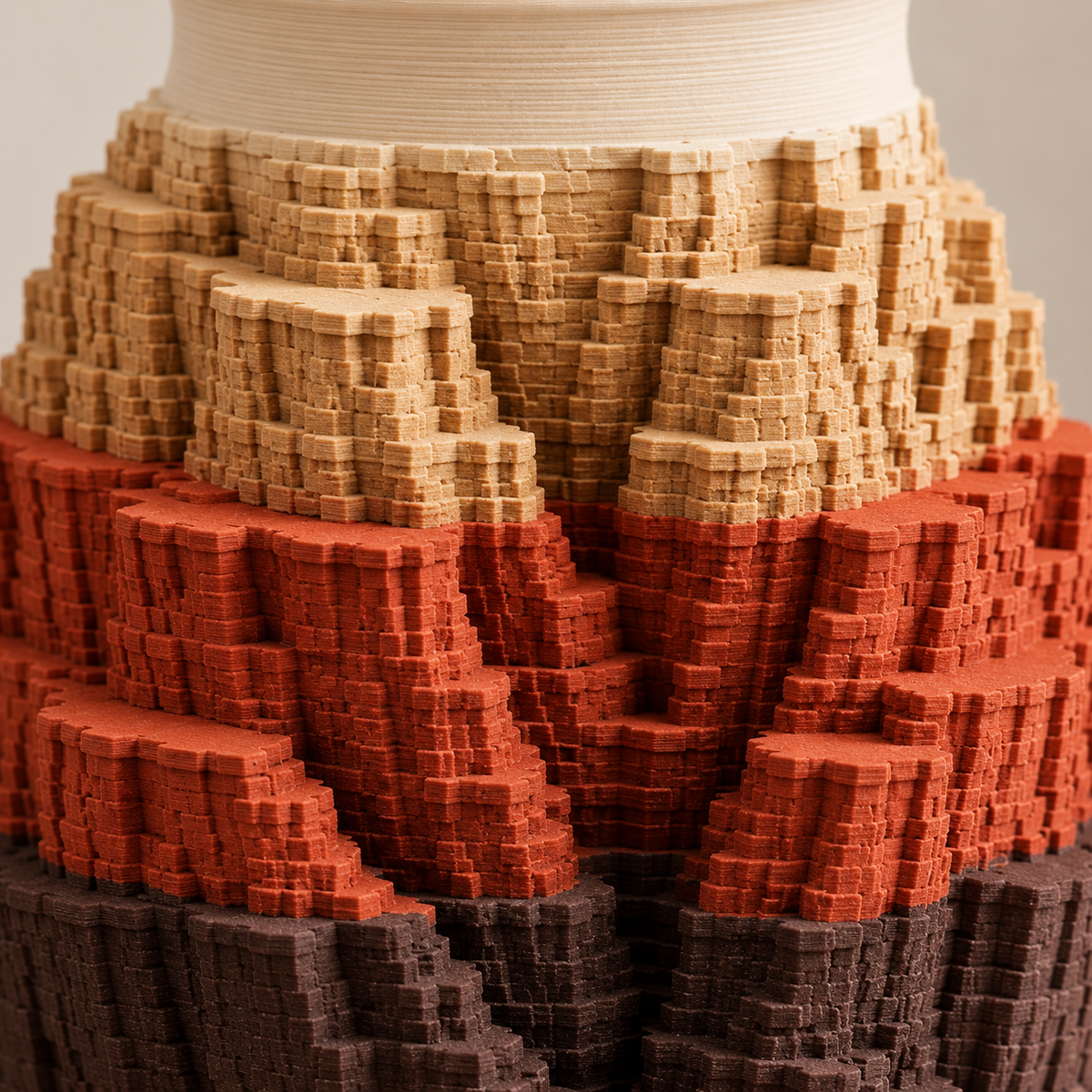 Grand Canyon Layer Vase – lifestyle view