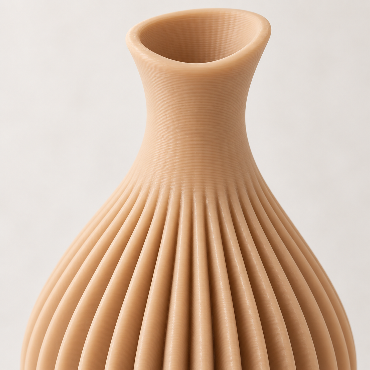 Magnetic Wave Vase – texture detail