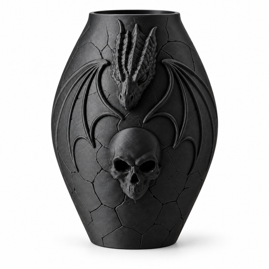 Dragon Skull Vase – product view